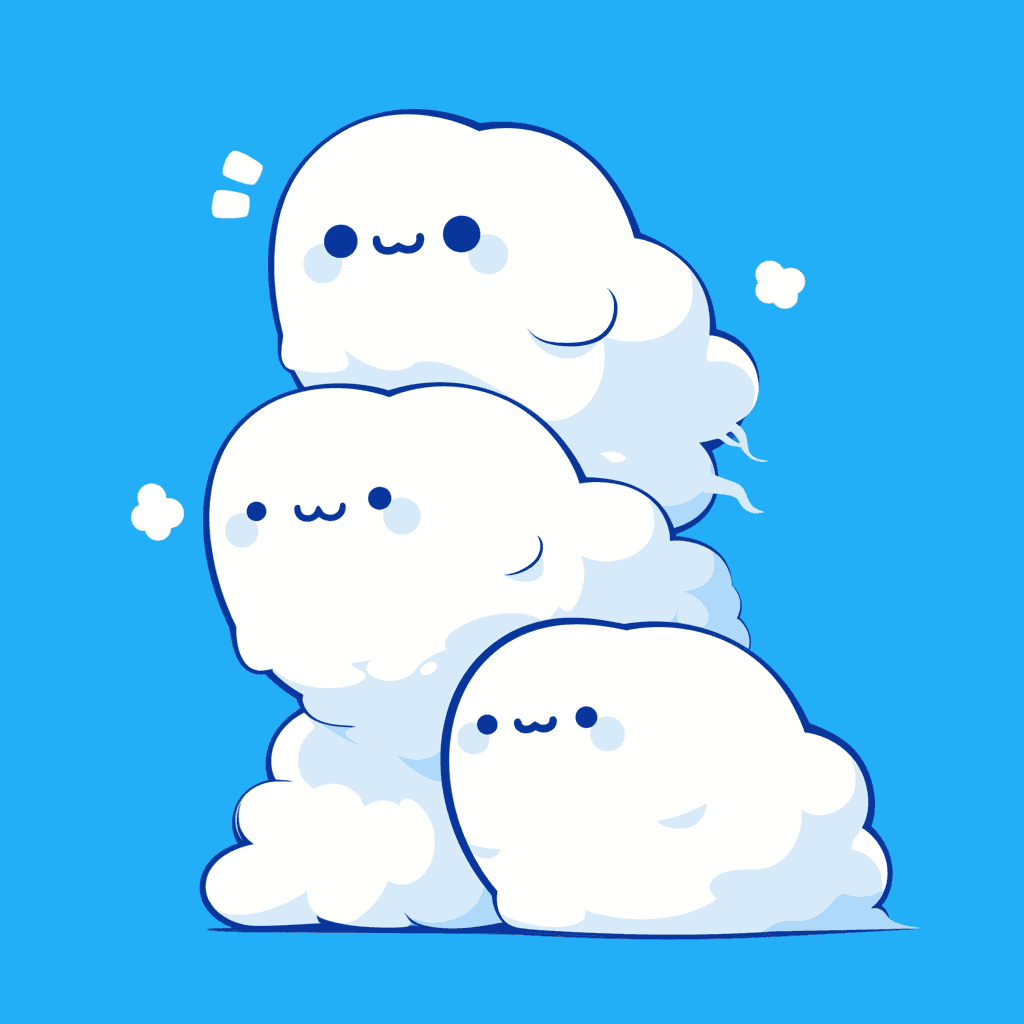 Cloud 345 original repeating artwork