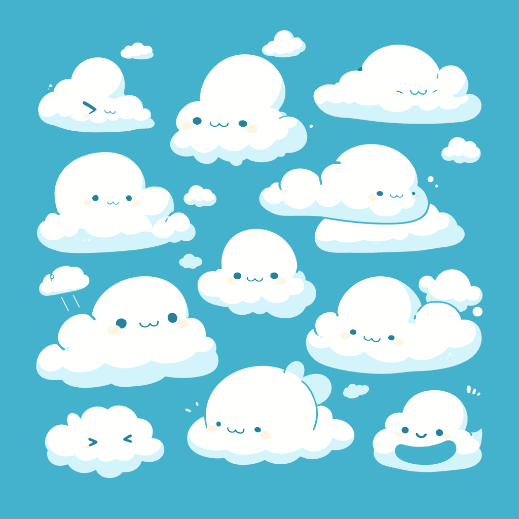 Cloud 027 original repeating artwork