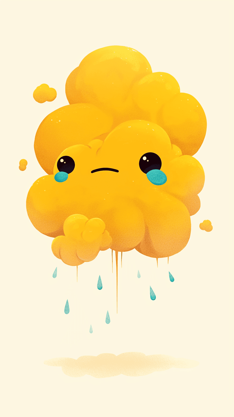 Cloud Buzz original repeating artwork