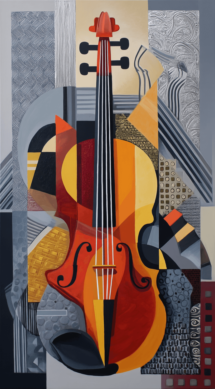 Instrument original repeating artwork