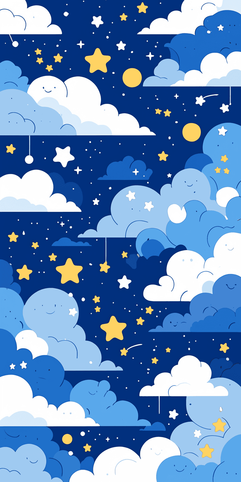 Starry Sky Festival original repeating artwork