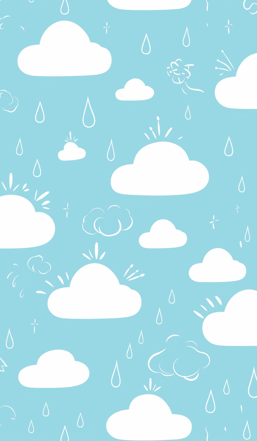 Rain 018 original repeating artwork