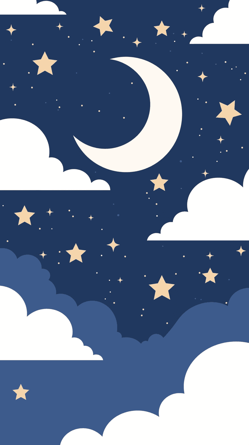 Moon Slide original repeating artwork