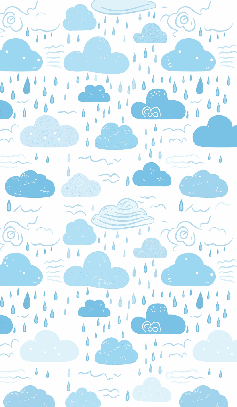 Rain 012 original repeating artwork