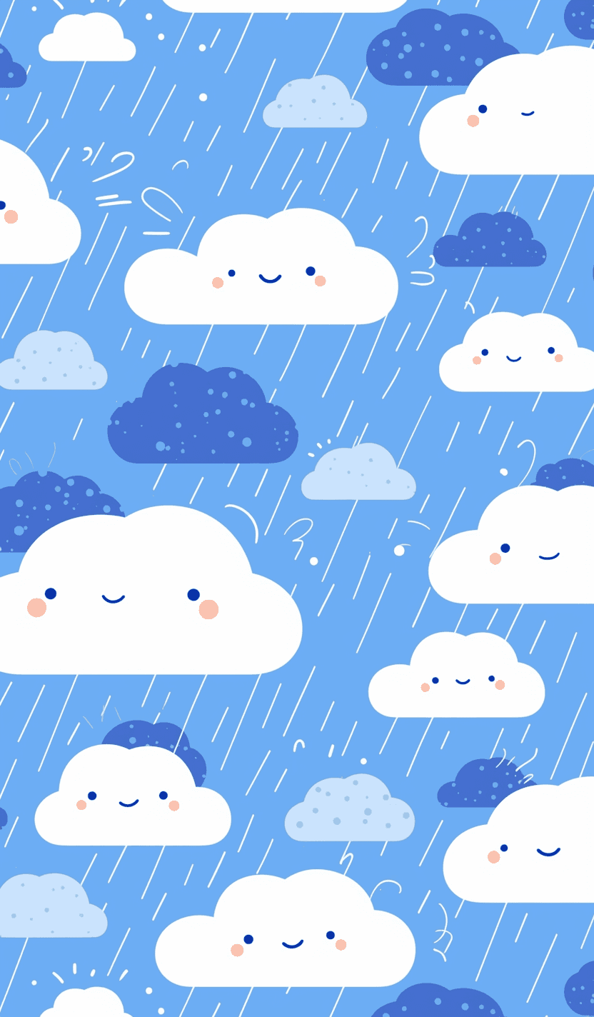 Rain Parade original repeating artwork
