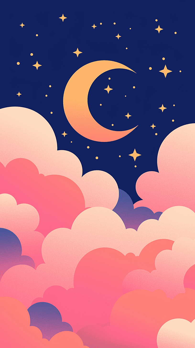 Moon Jam original repeating artwork