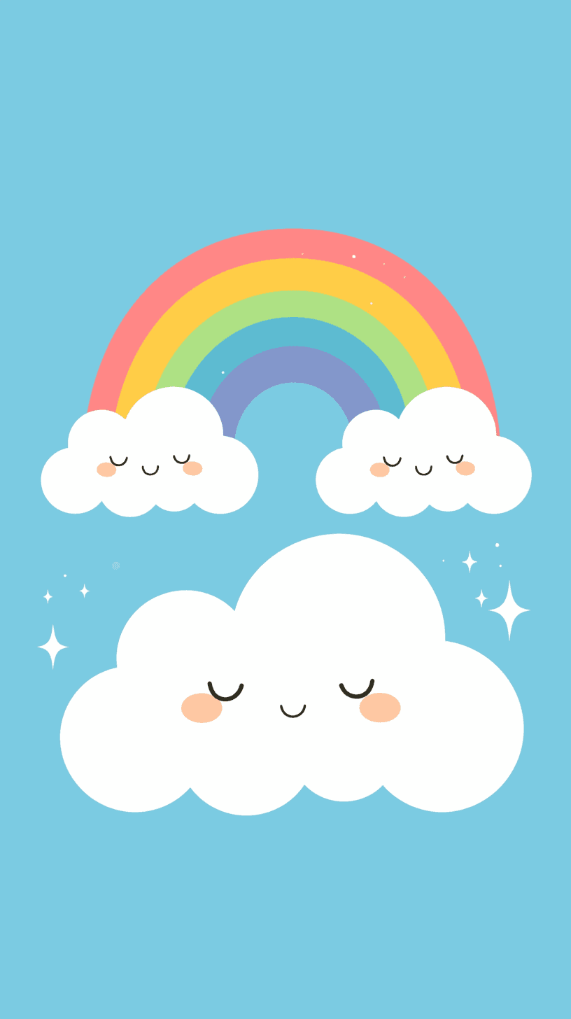 Rainbow 054 original repeating artwork