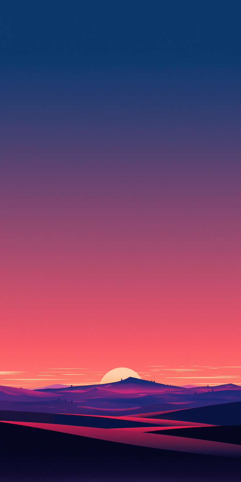 Sunrise Peak Squad original repeating artwork