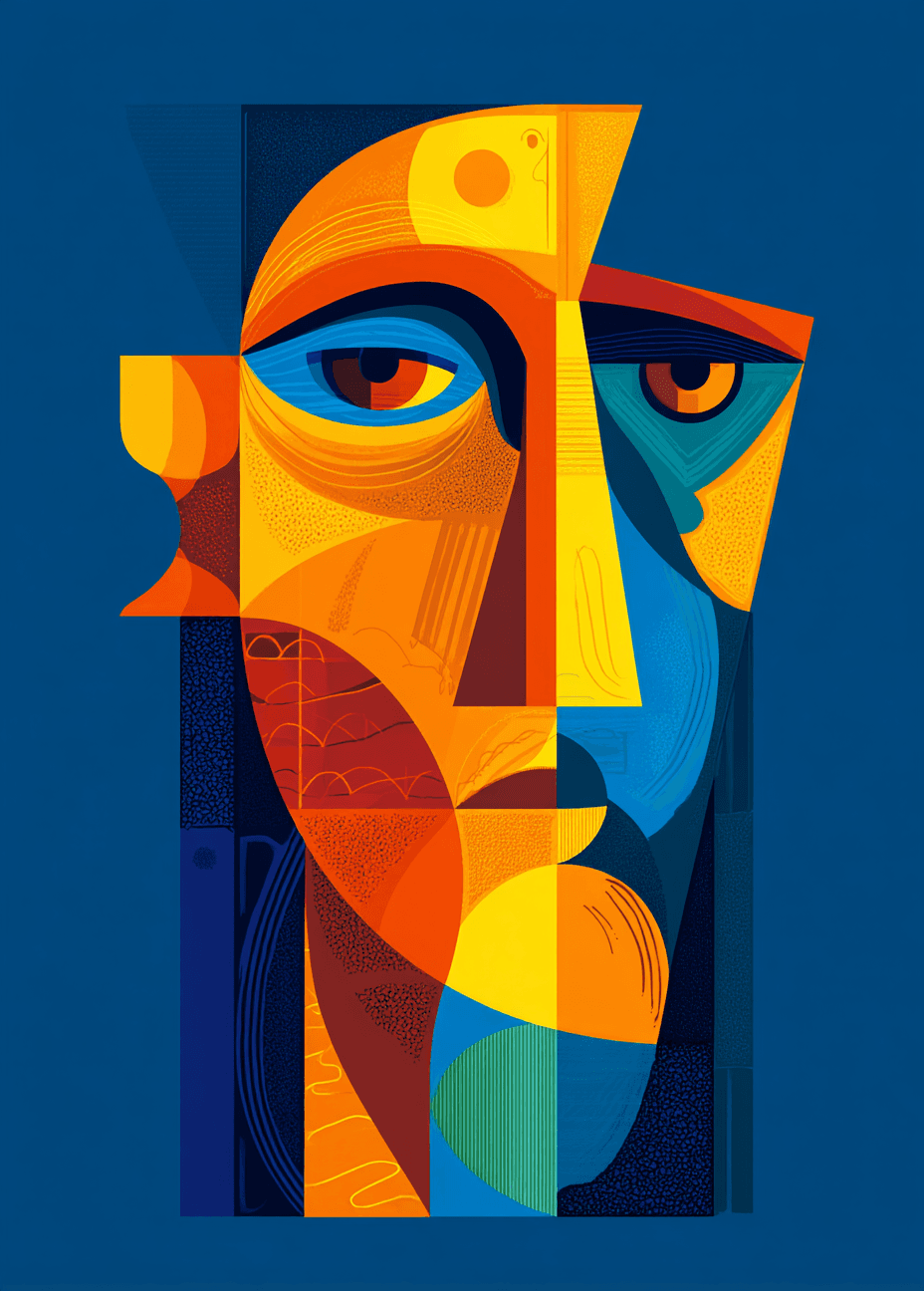 Figure Buzz original repeating artwork