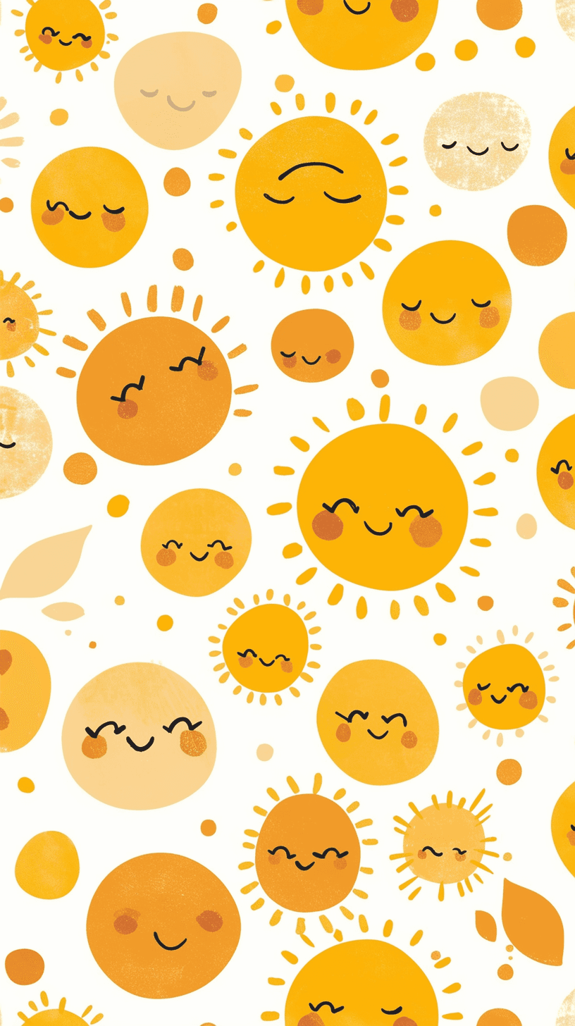 Sun 025 original repeating artwork