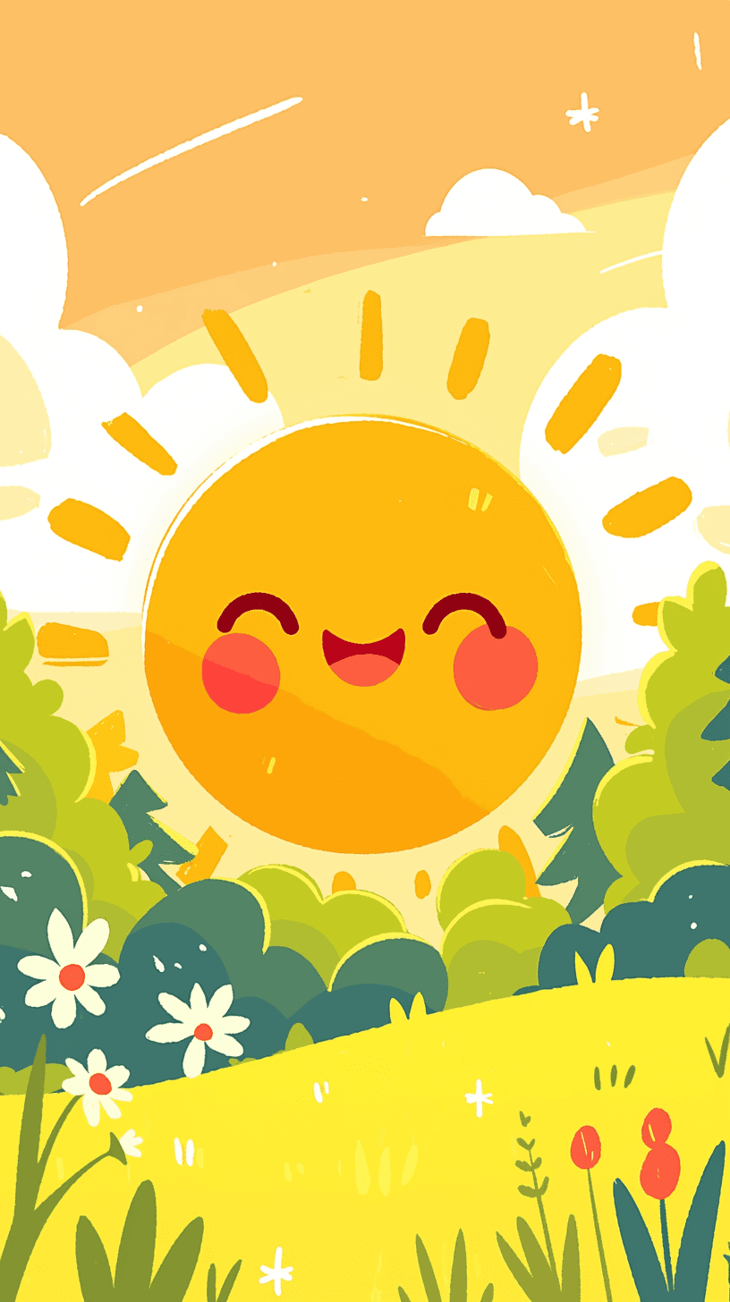 Sun Crew original repeating artwork