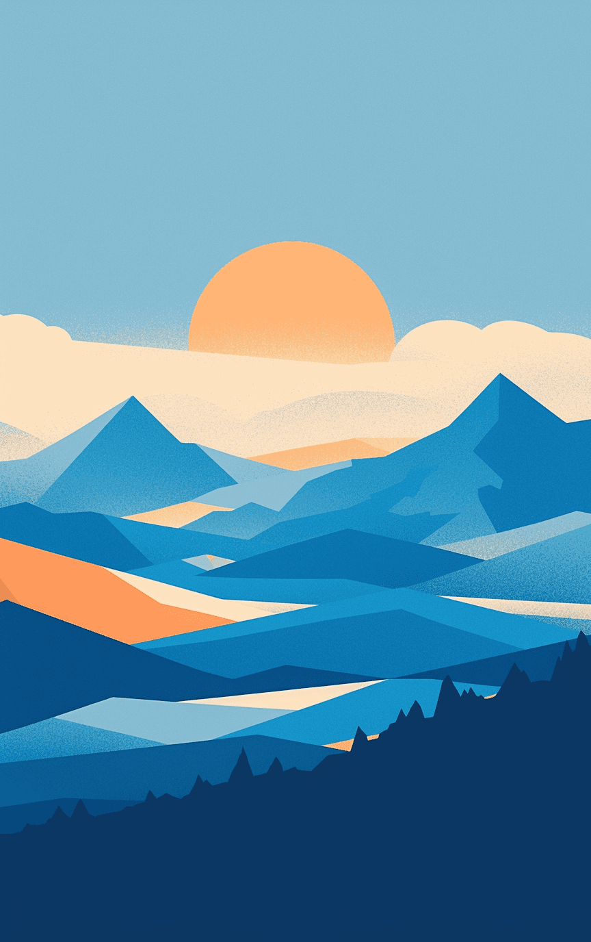 Scenery 004 original repeating artwork