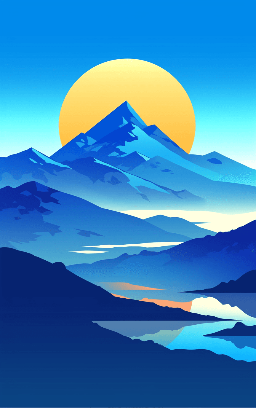 Scenery Tribe original repeating artwork