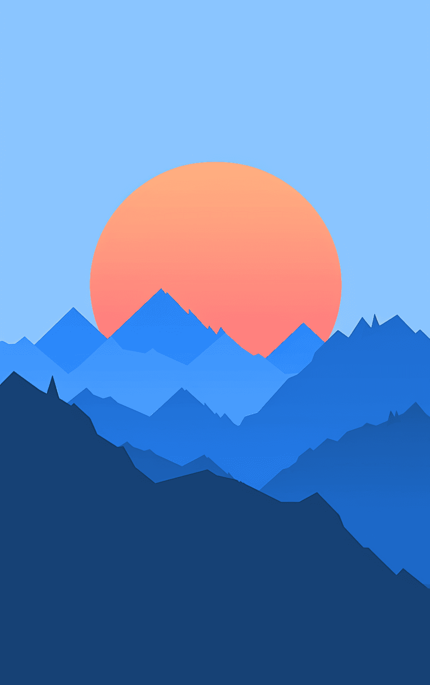 Scenery Team original repeating artwork