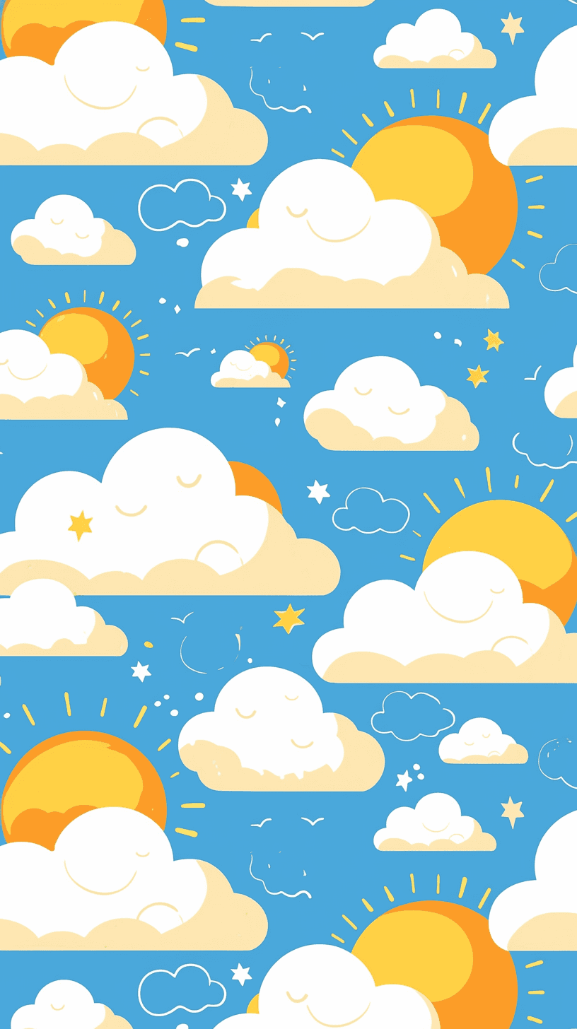 Cloud 260 original repeating artwork