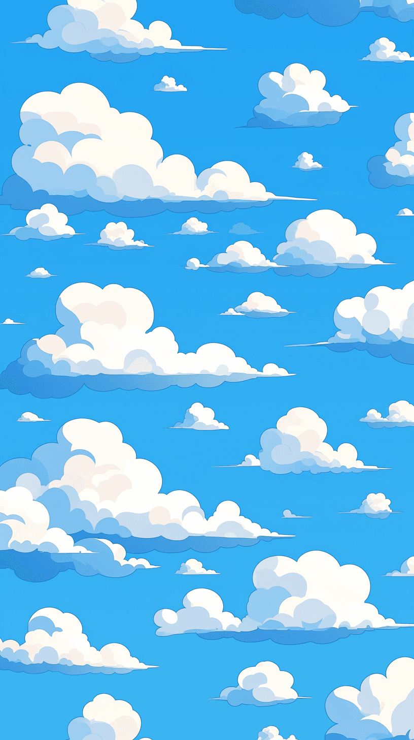 Cloud 168 original repeating artwork