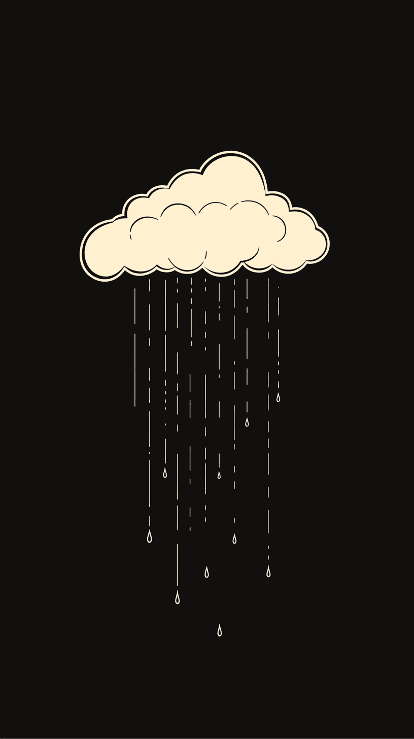 Rain 006 original repeating artwork
