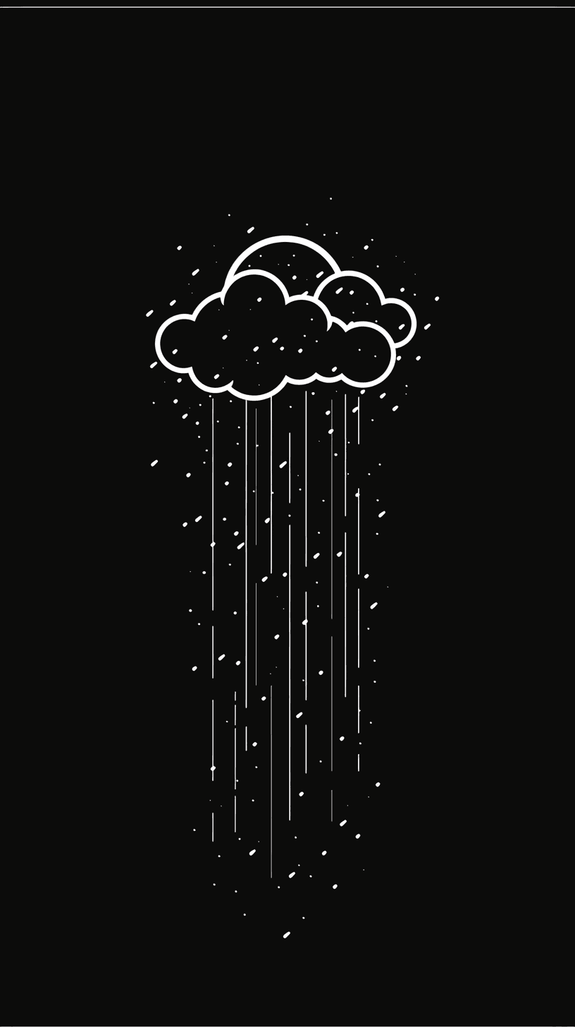 Rain Festival original repeating artwork