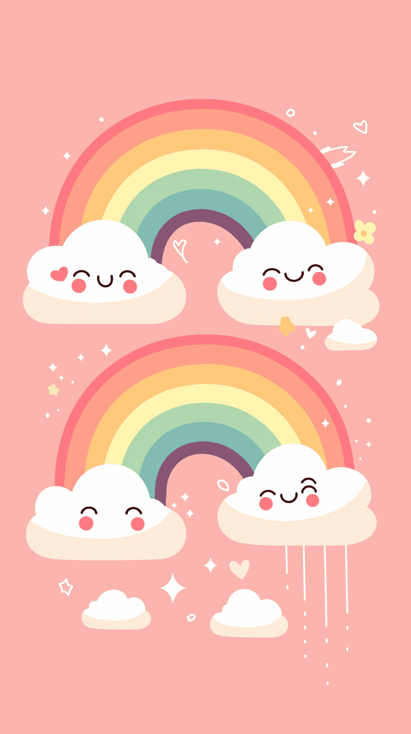 Rainbow 069 original repeating artwork