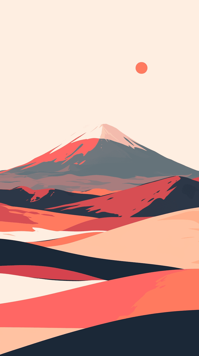 Sunset Squad original repeating artwork