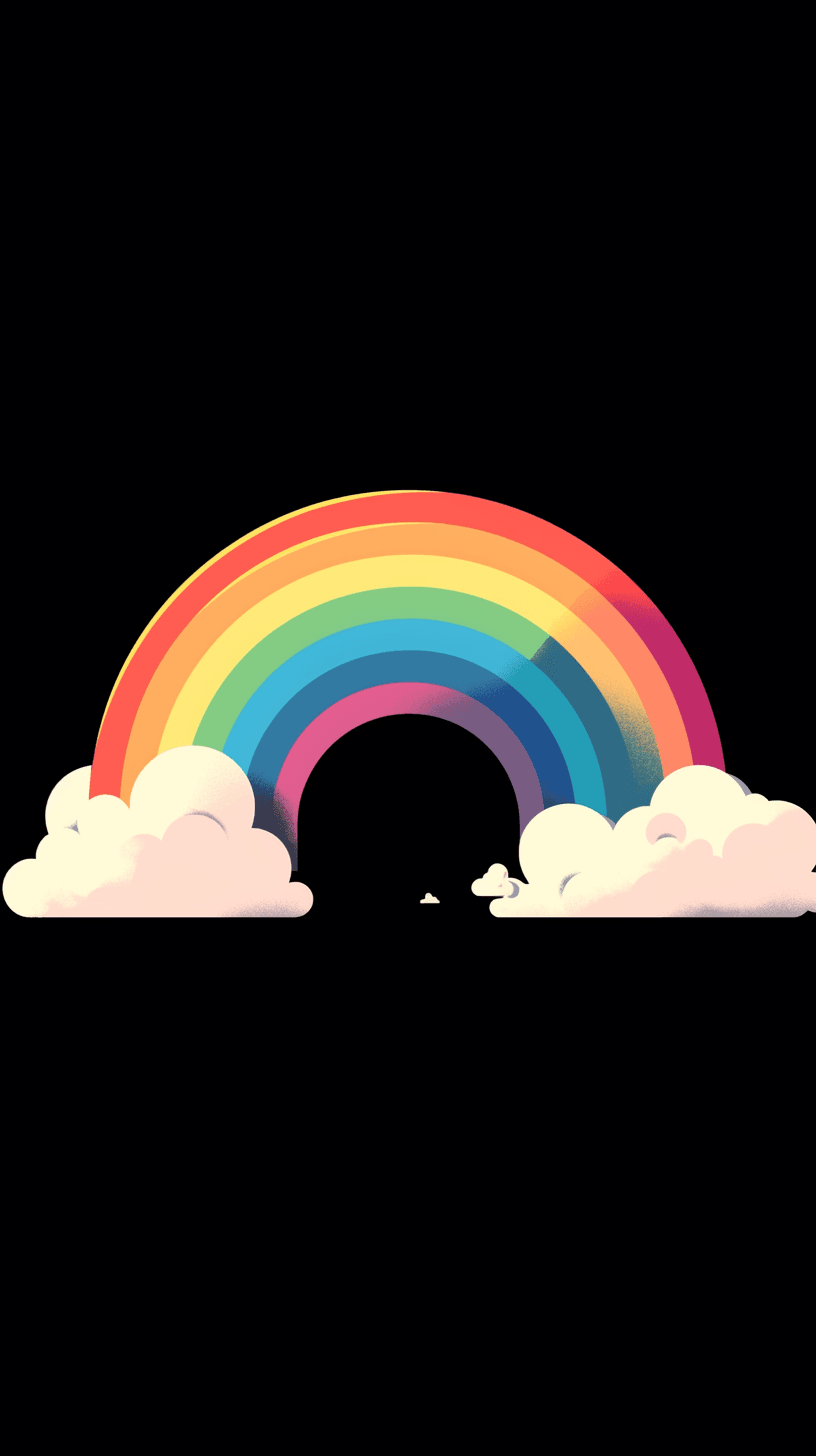 Rainbow Mark original repeating artwork