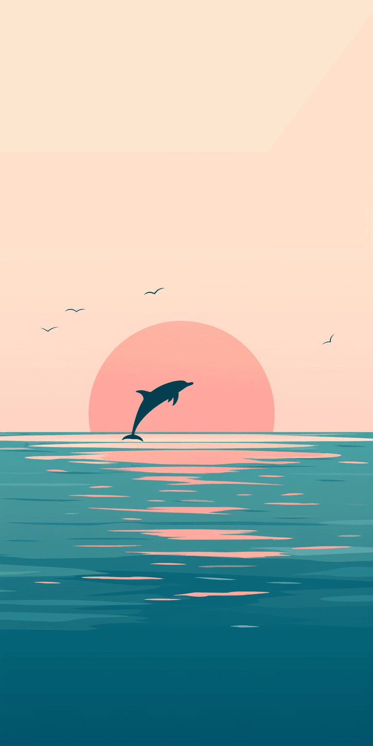 Sunset Collective original repeating artwork