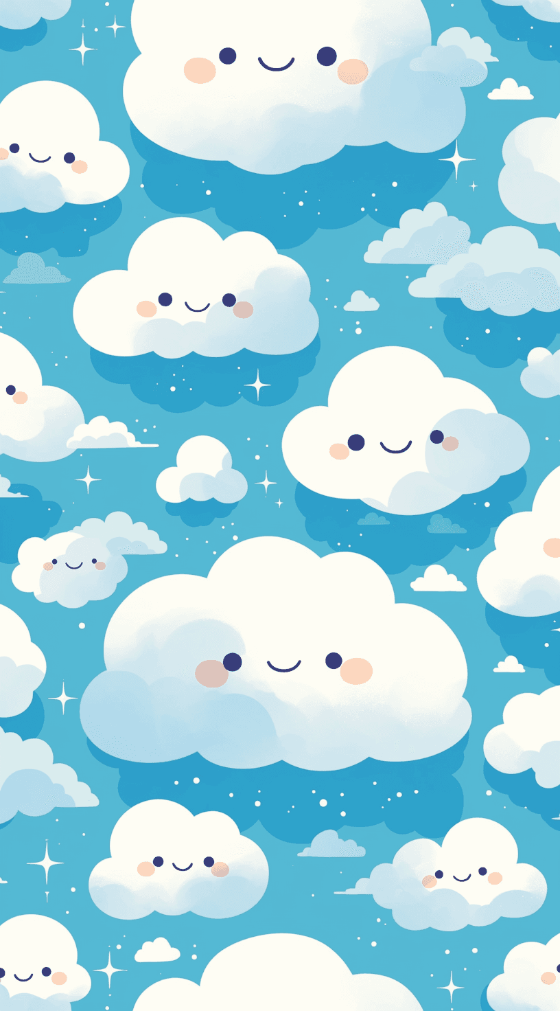 Cloud 215 original repeating artwork