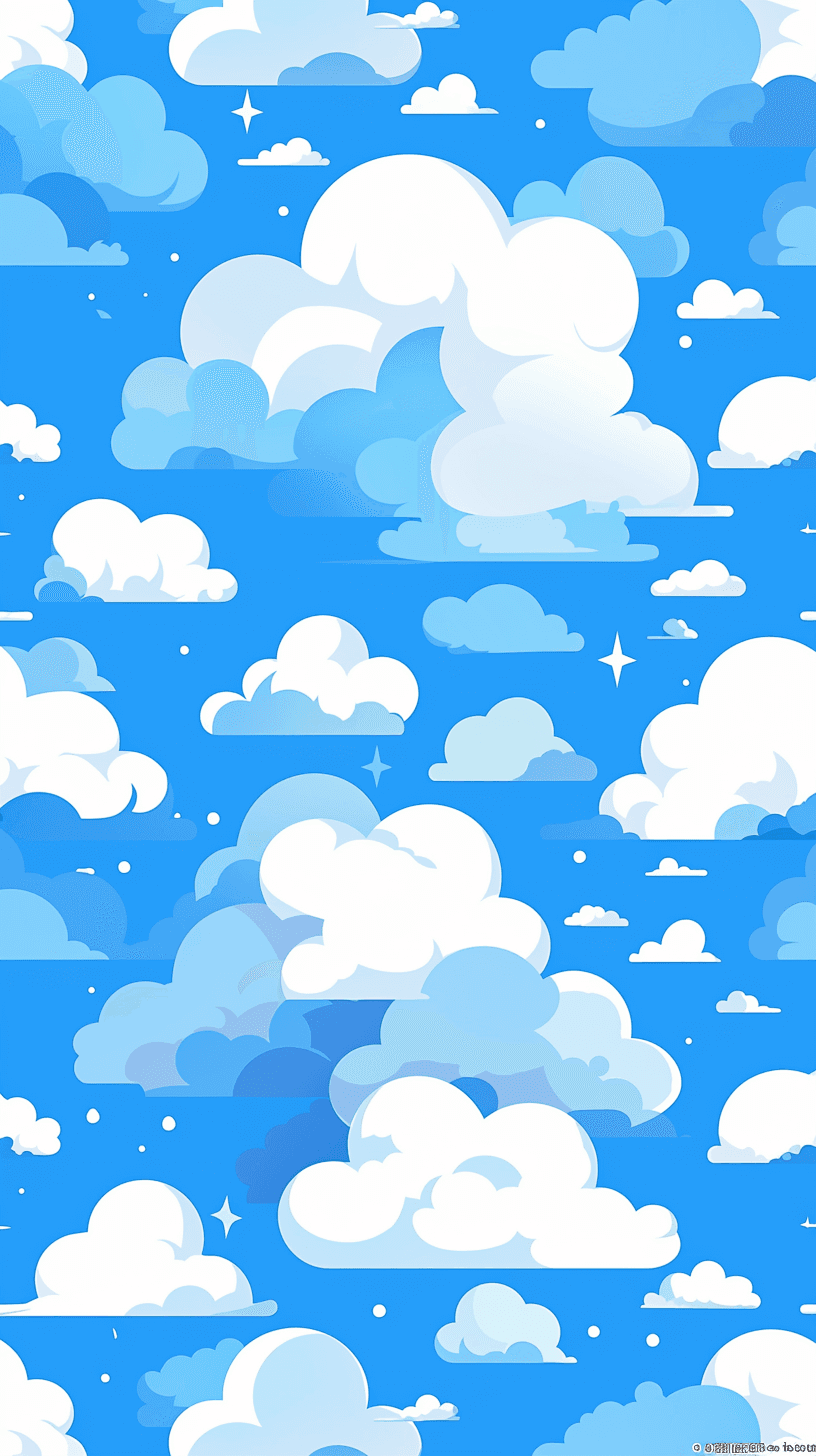 Cloud 317 original repeating artwork