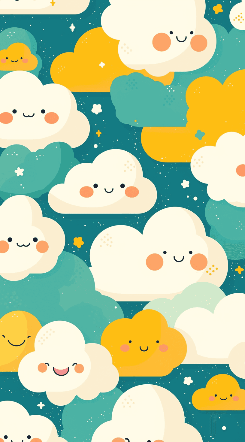 Cloud 208 original repeating artwork