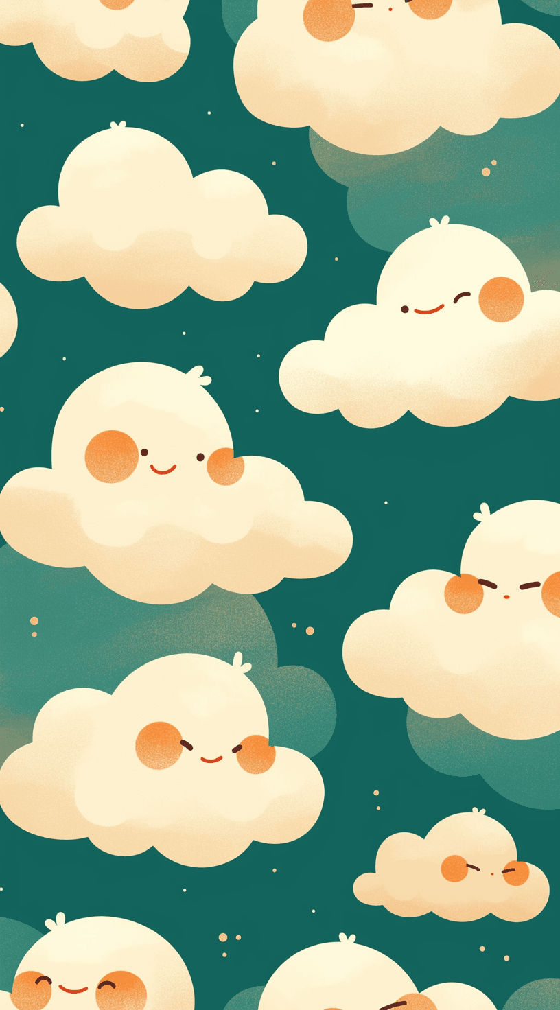 Cloud 107 original repeating artwork