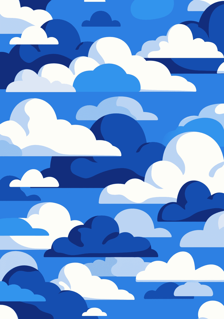 Cloud 009 original repeating artwork