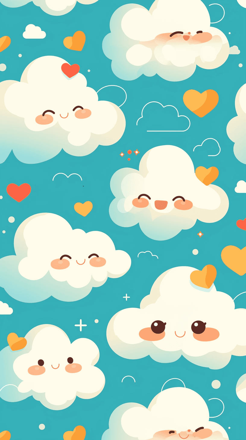 Cloud Flare original repeating artwork