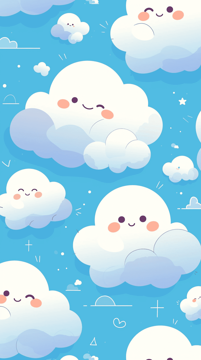 Cloud 305 original repeating artwork