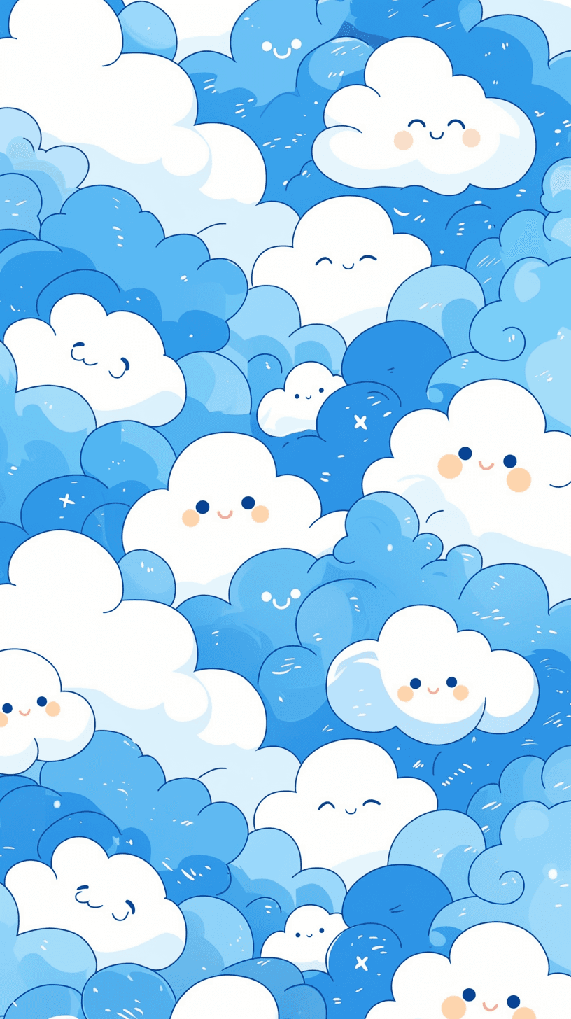 Cloud 375 original repeating artwork