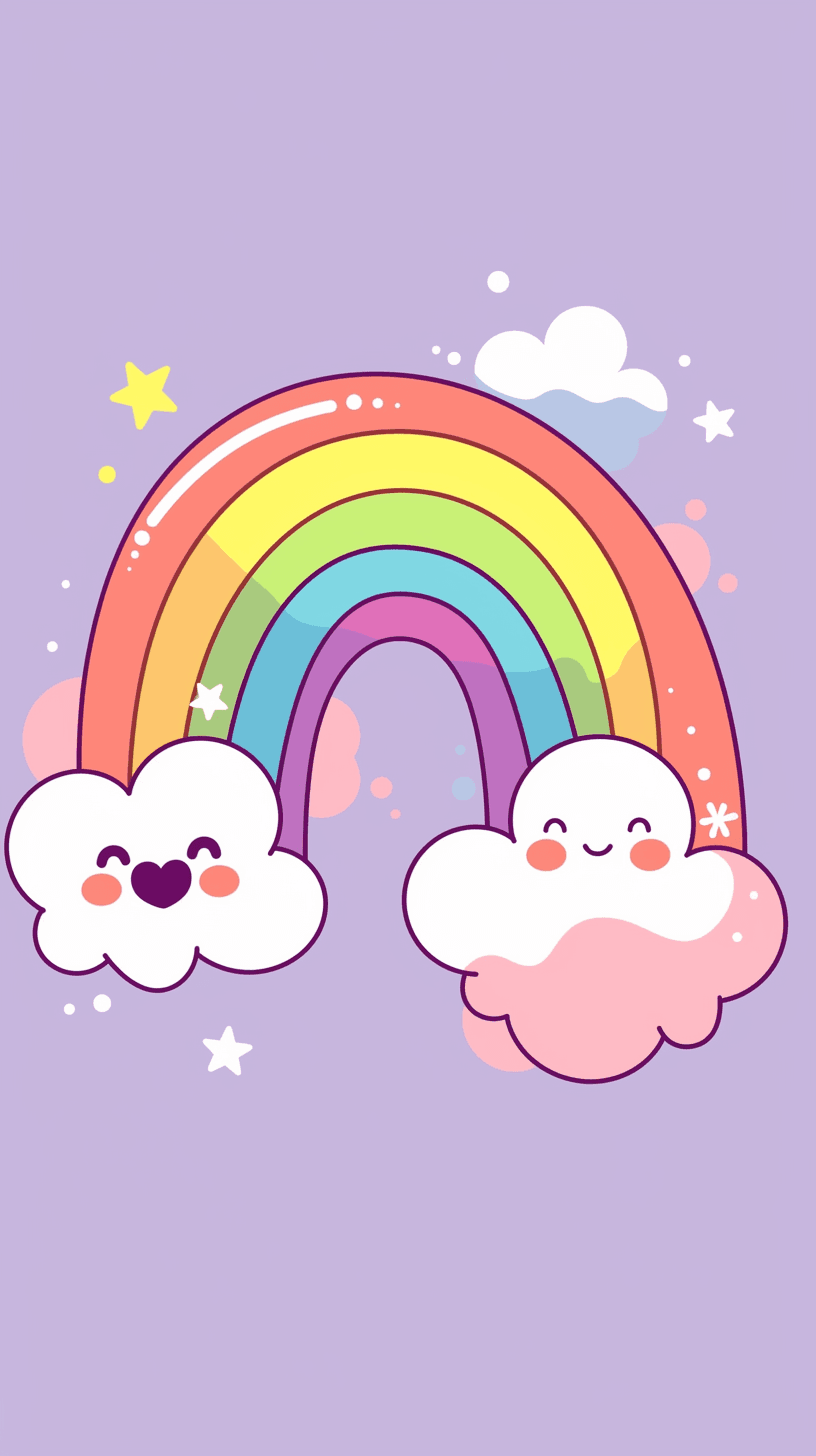 Rainbow 085 original repeating artwork