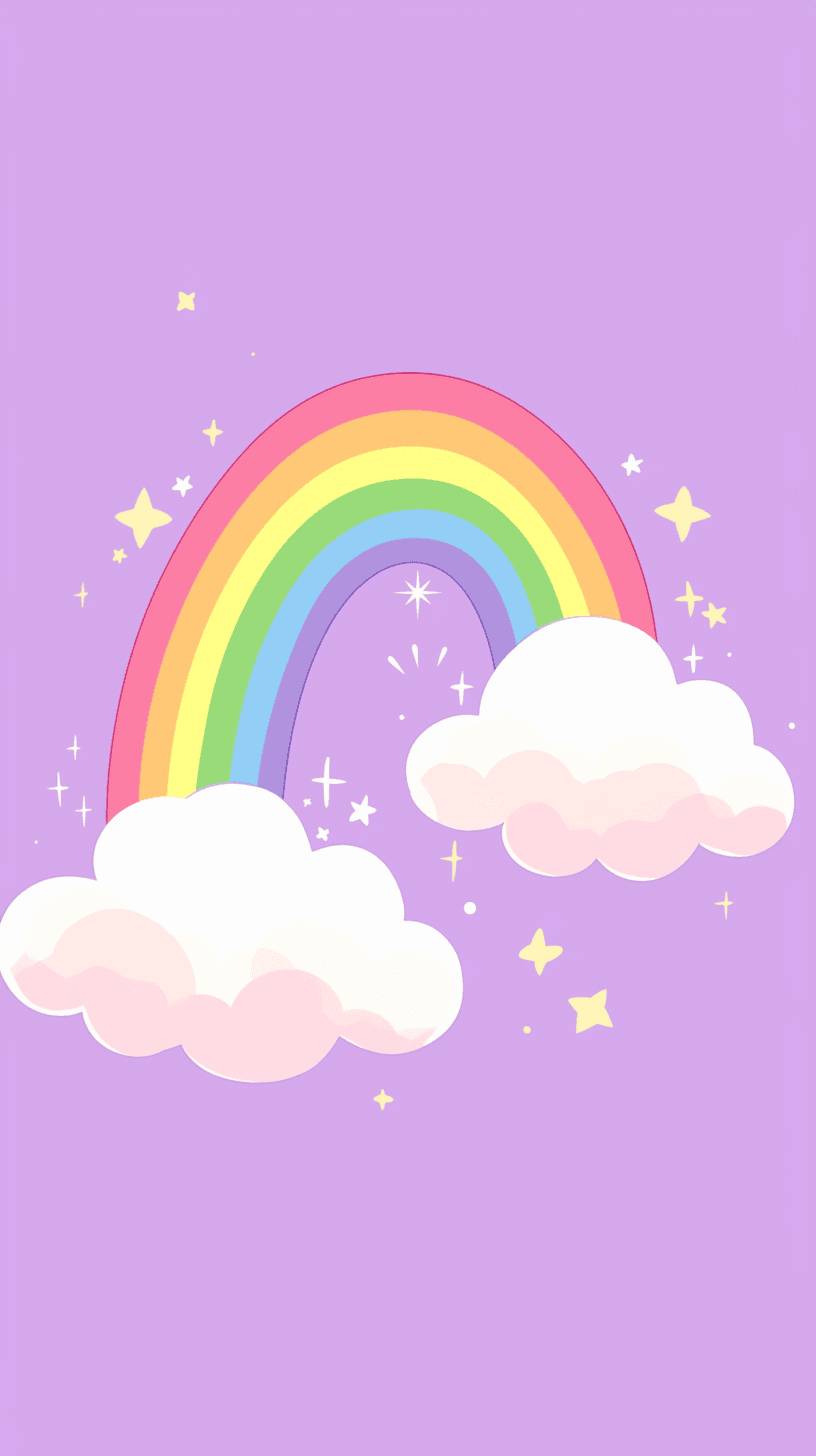 Rainbow 043 original repeating artwork