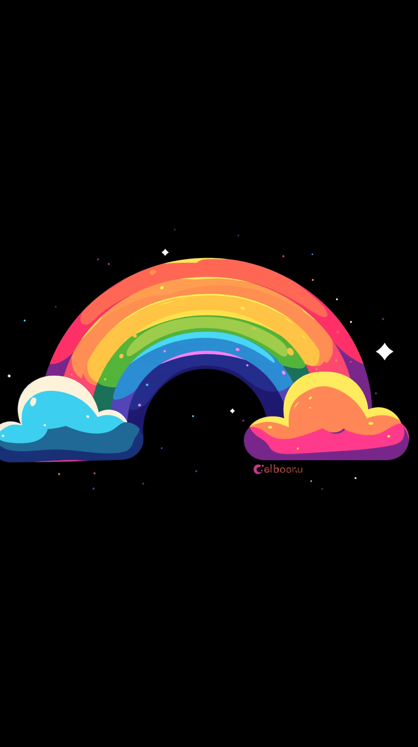 Rainbow 048 original repeating artwork