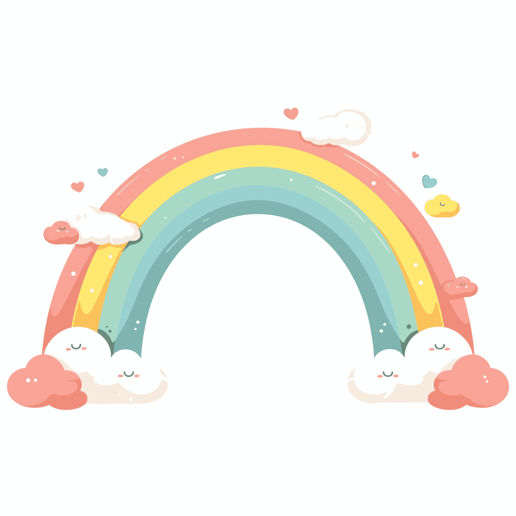 Rainbow Fair original repeating artwork