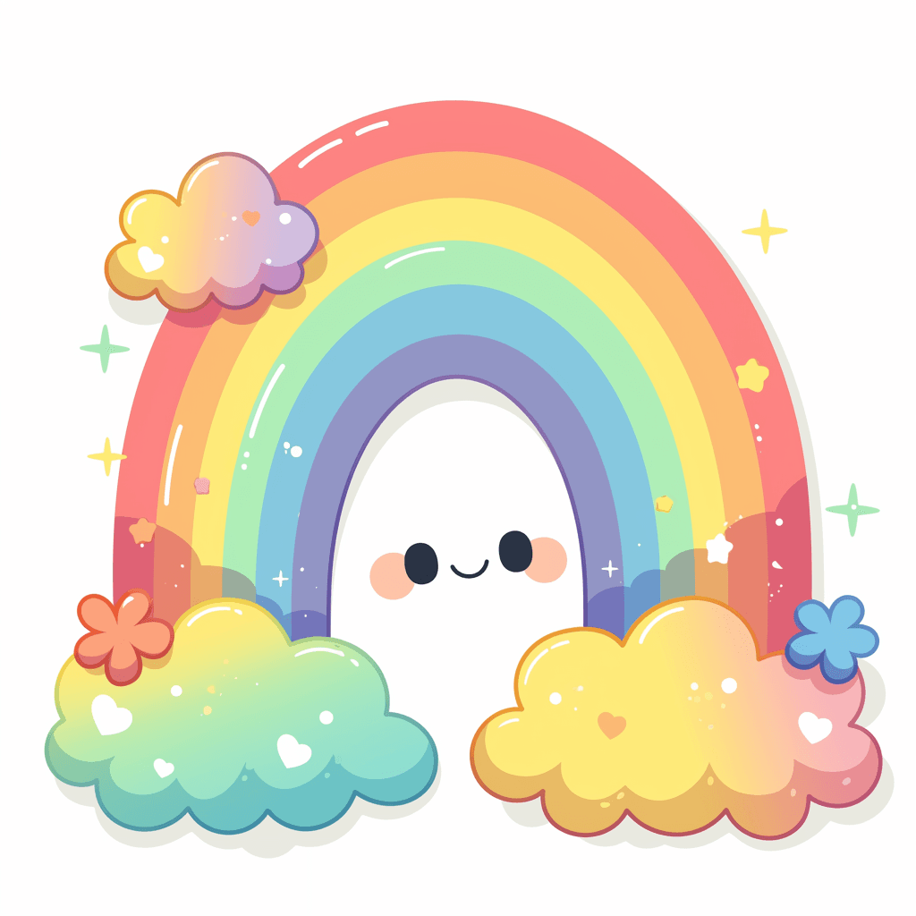 Rainbow 051 original repeating artwork