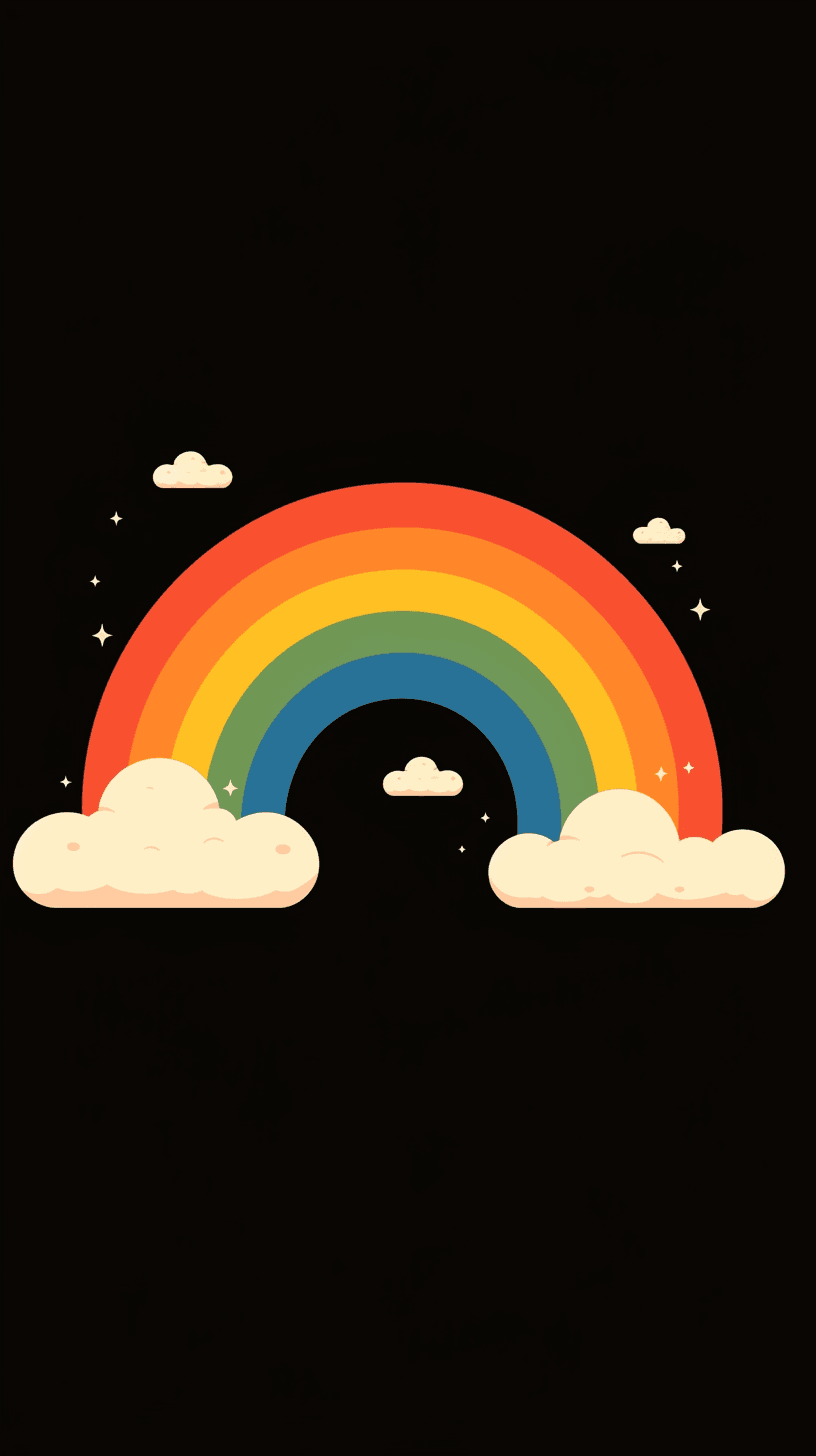 Rainbow 030 original repeating artwork