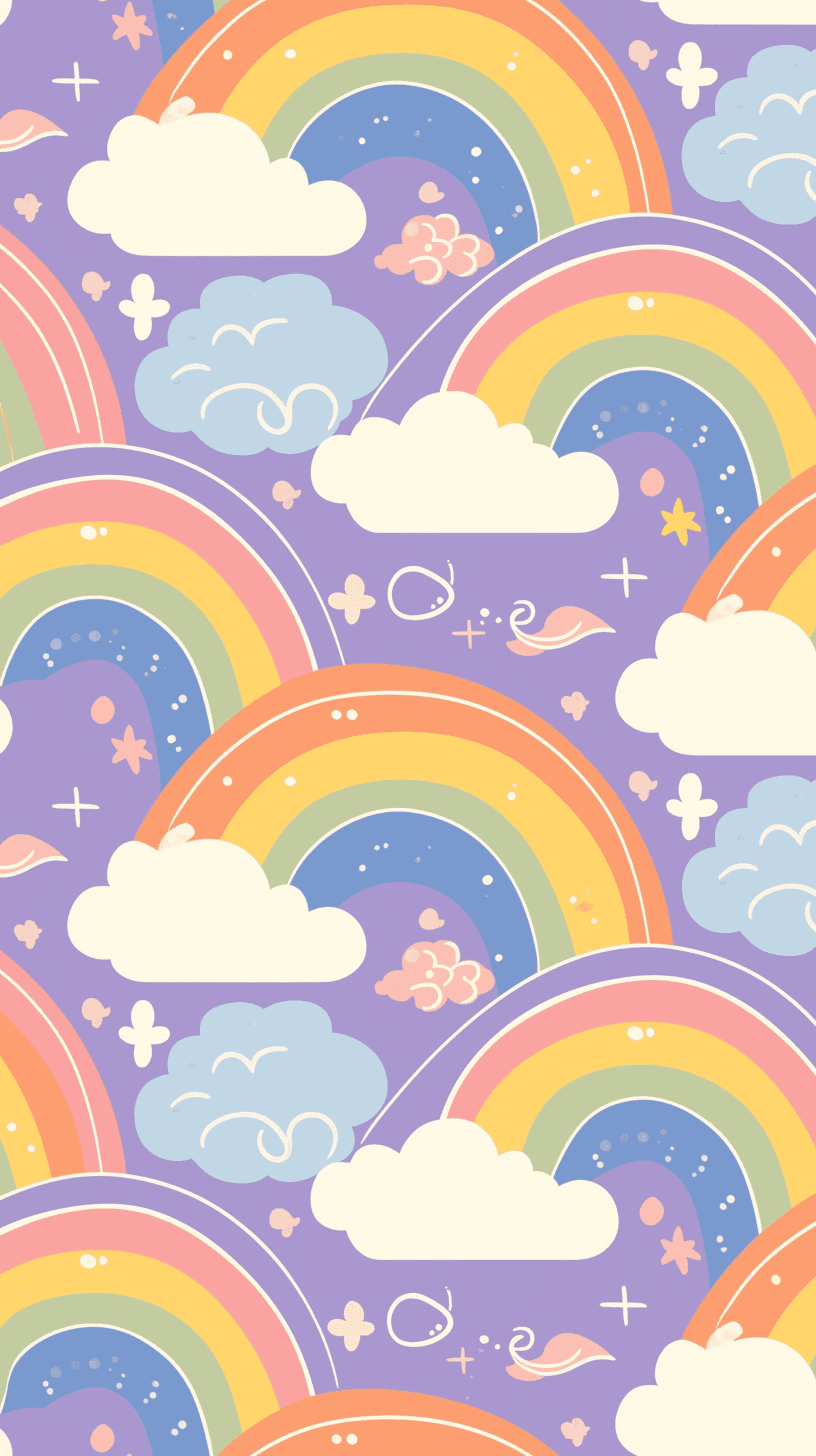 Rainbow 037 original repeating artwork