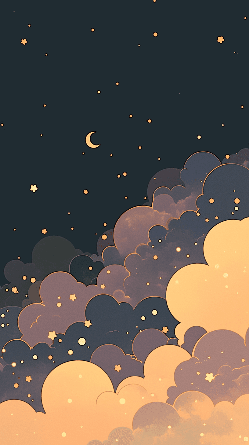 Starry Sky Team original repeating artwork