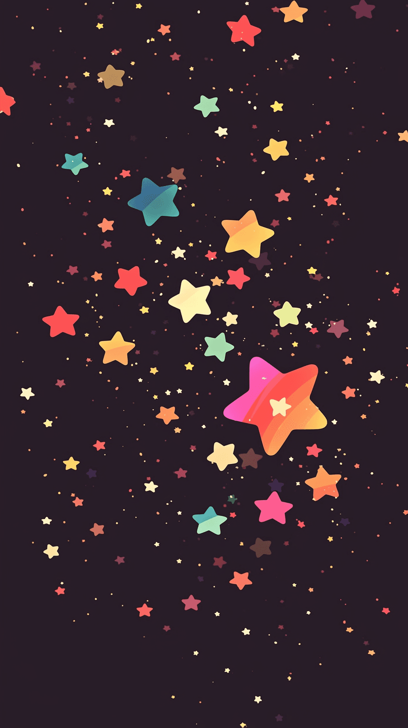 Starry Sky Picnic original repeating artwork
