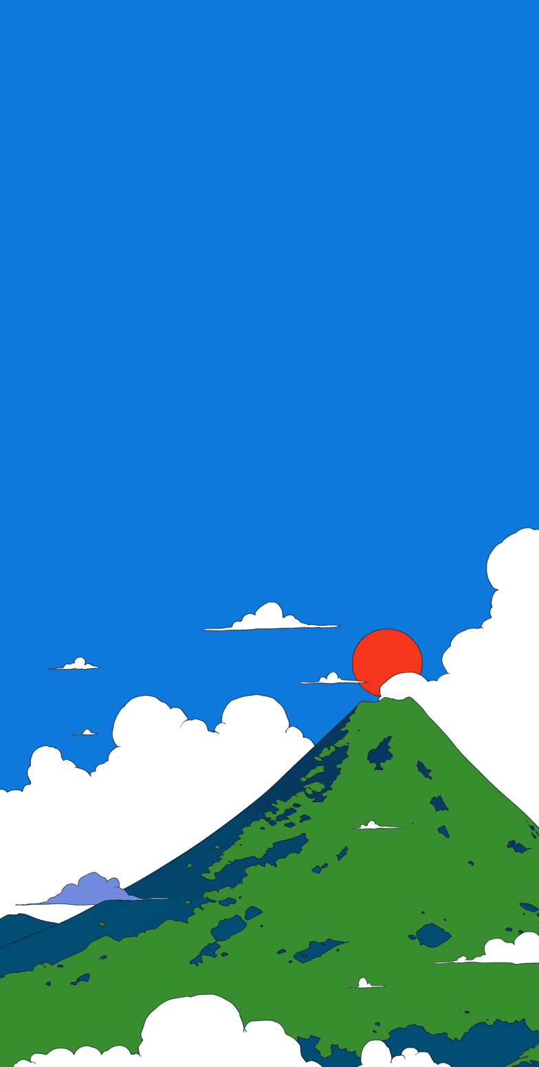 Scenery Show original repeating artwork