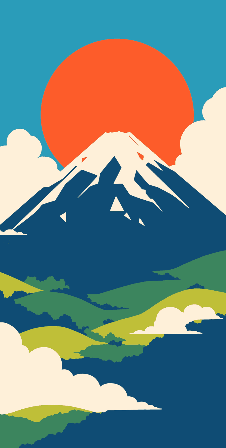 Scenery 003 original repeating artwork