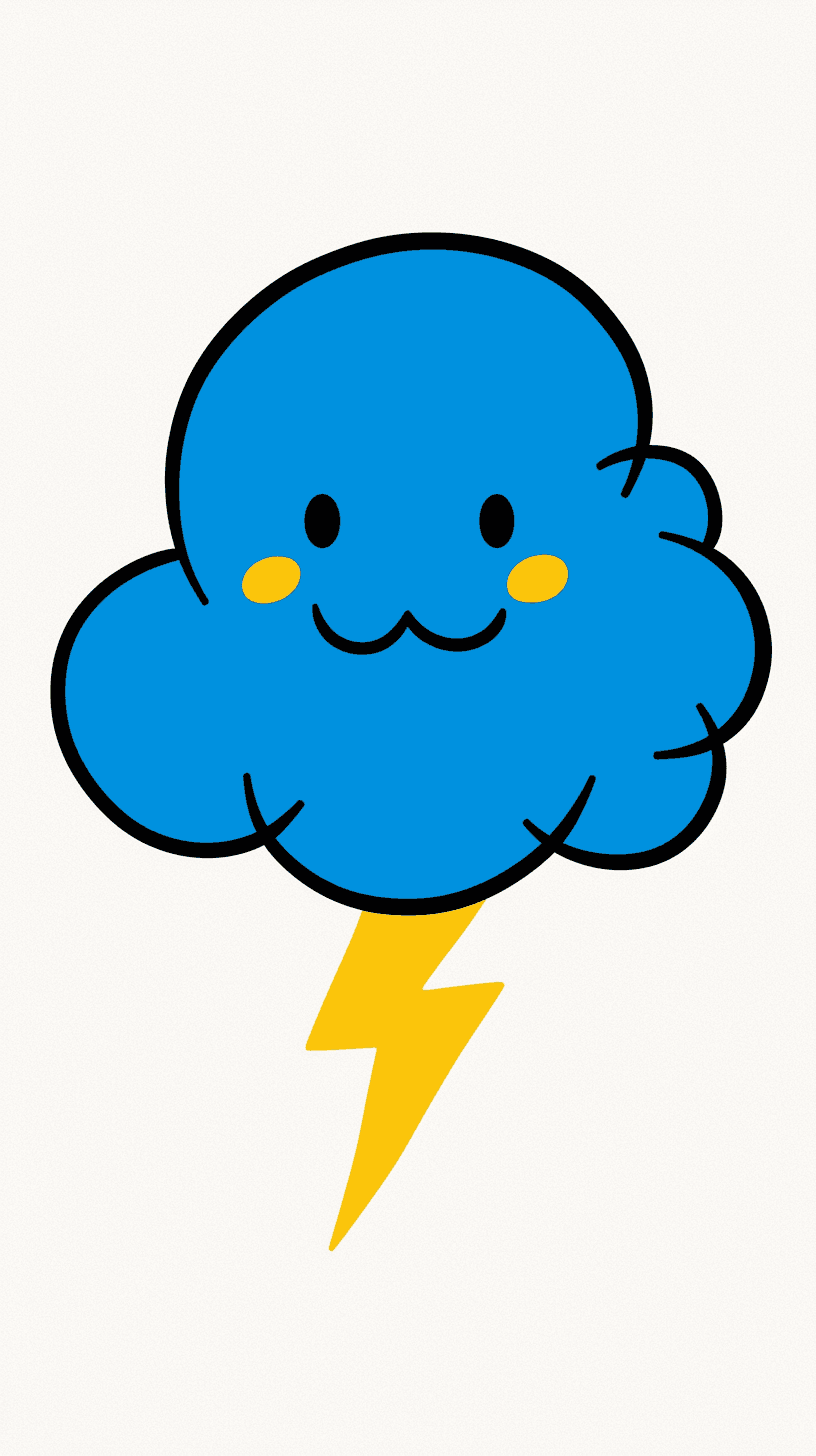 Thunder Crew original repeating artwork