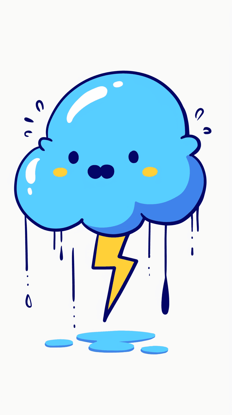 Storm 001 original repeating artwork