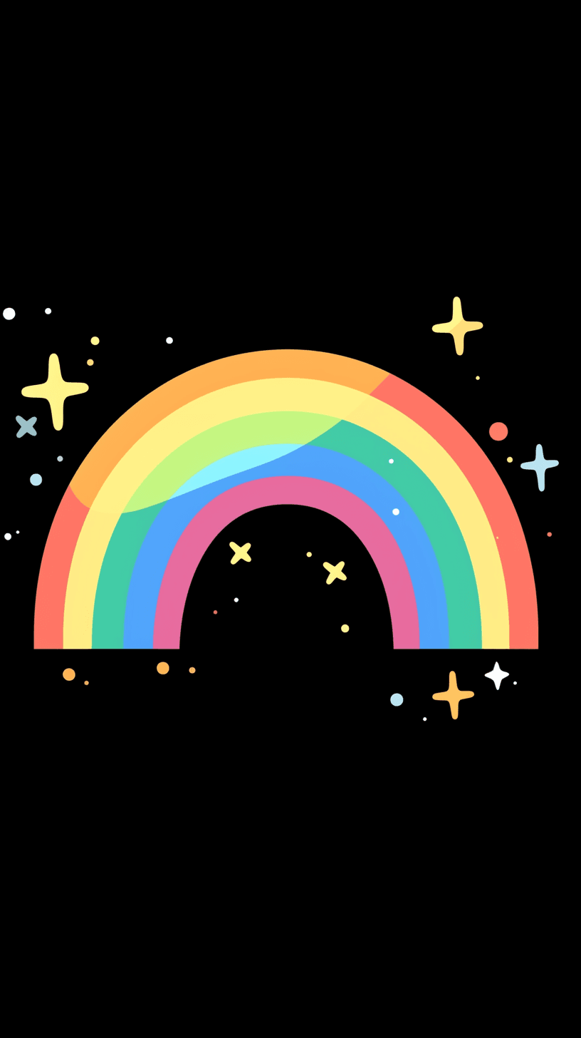 Rainbow 109 original repeating artwork