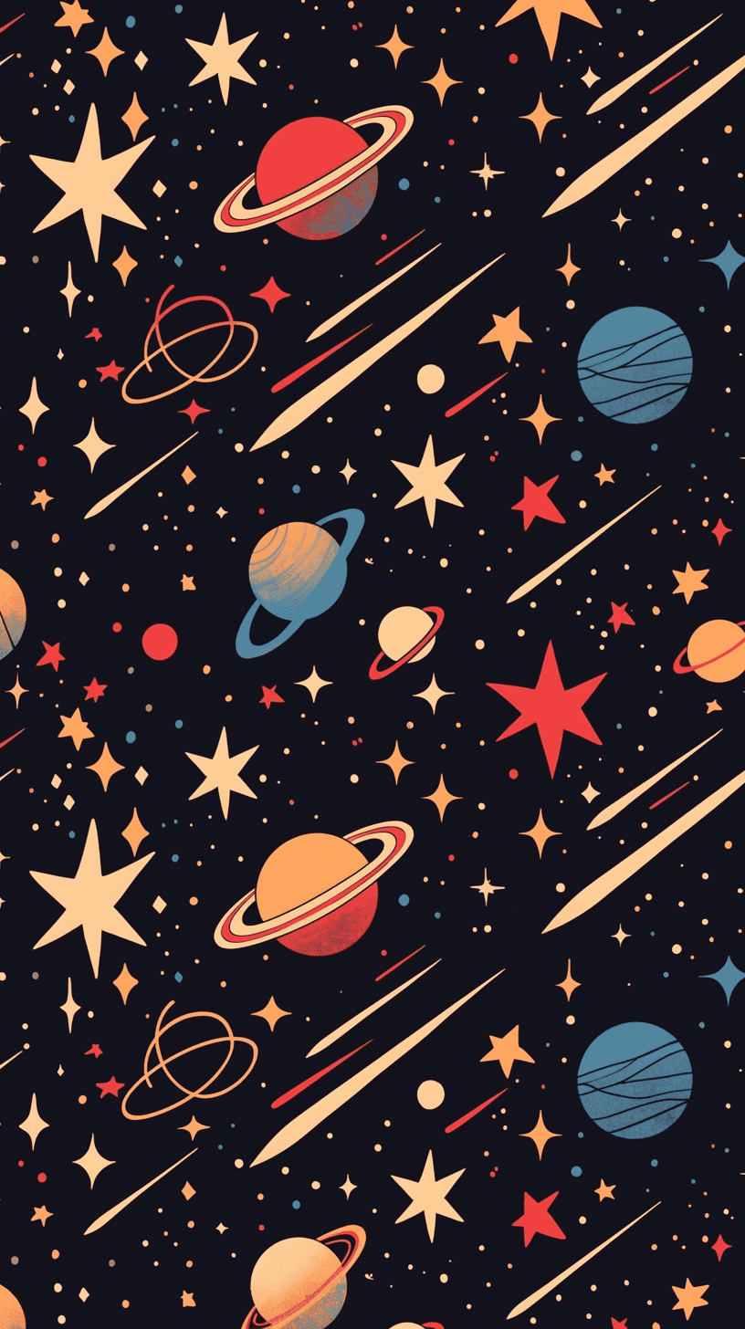 Cosmic 185 original repeating artwork