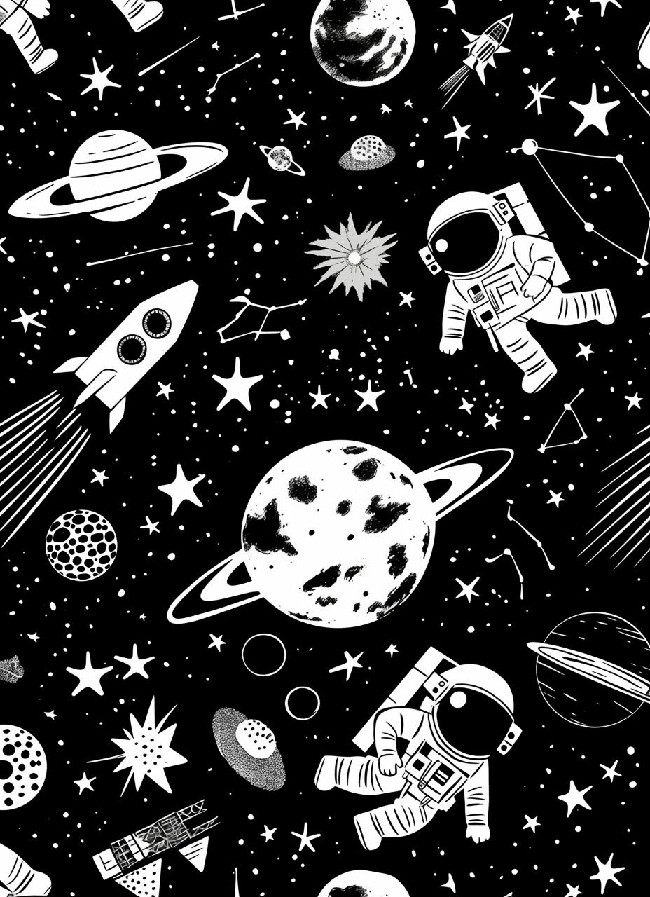 Cosmic 094 original repeating artwork